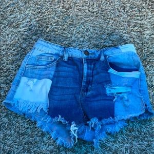 Jean shorts